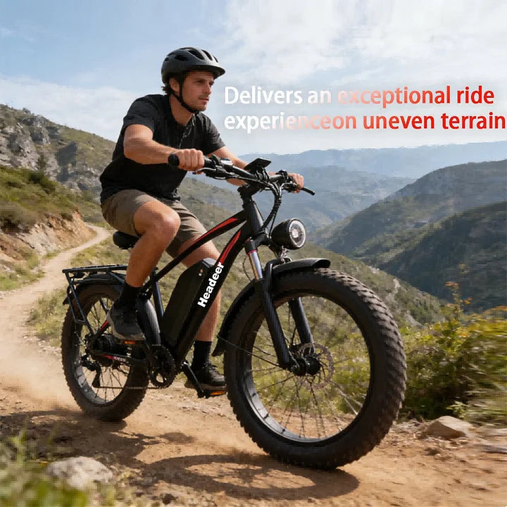 Headeer BD2640 26" x 4.0" Fat Tire Electric Bike